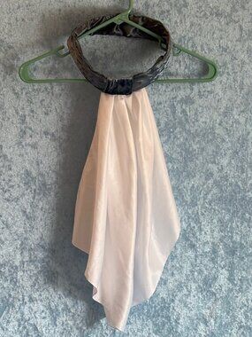 Homemade OOAK Renaissance Halloween Costume Royal Noble Ladies Velvet Headpiece